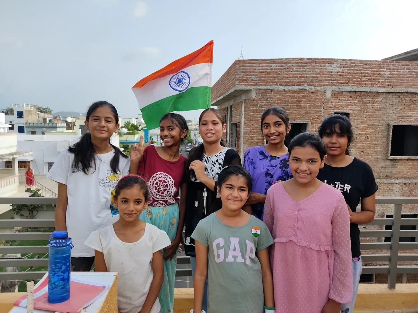Independence Day Celebrations with Students